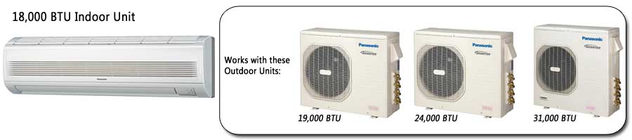 Panasonic Ductless Heat Pump Systems, Mini Splits