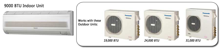 Panasonic Ductless Heat Pump Systems, Mini Splits