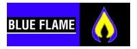 Blue Flame, Fireplace Accessories